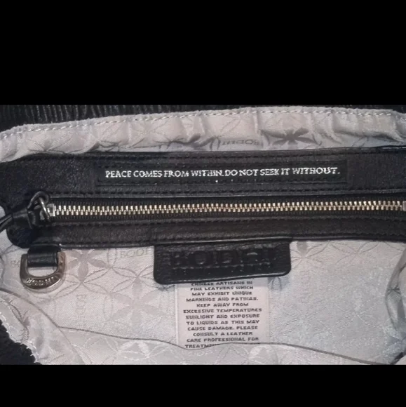 Bodhi Ruffle Silver Stud Leather Tote - Picture 3 of 3